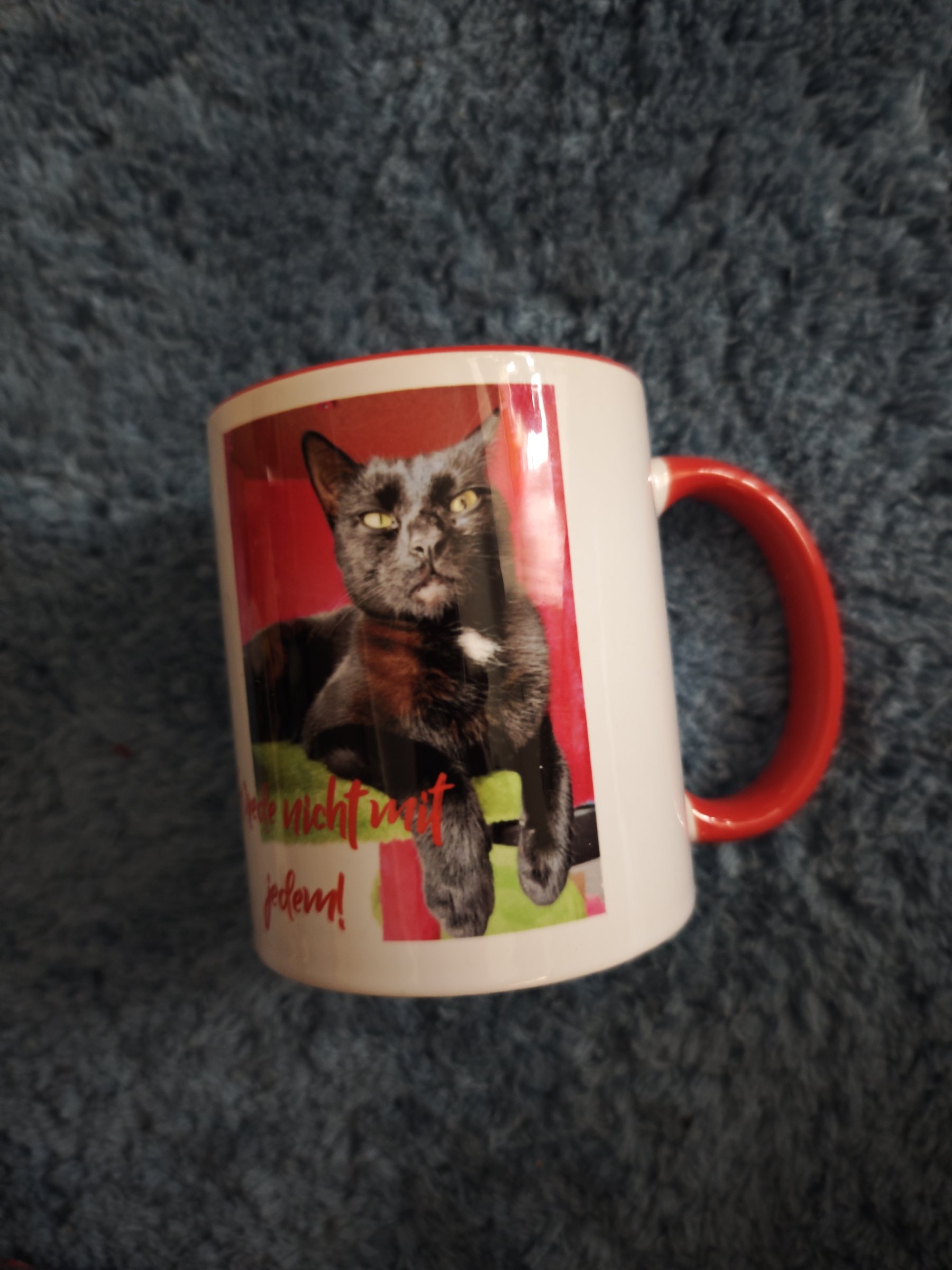 Tasse mit Katze