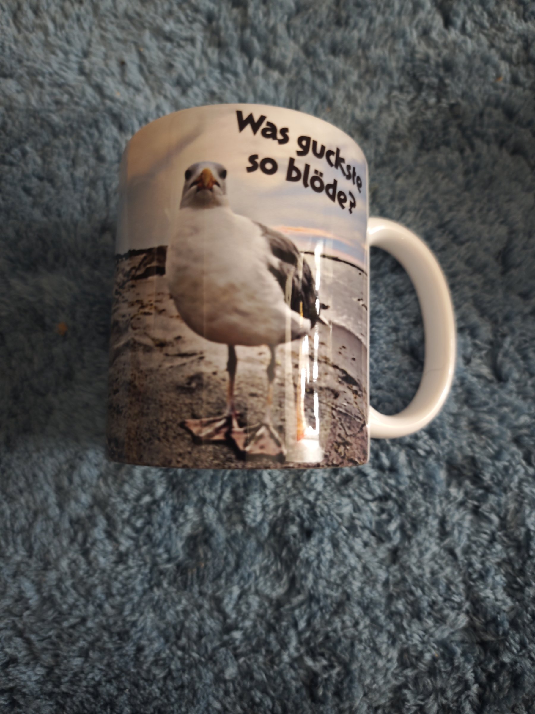 Tasse mit Möwe